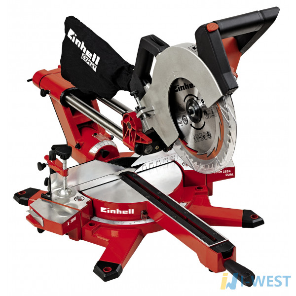 Пила торцева з протяжкою TE-SM 2534 Dual Einhell (4300870)