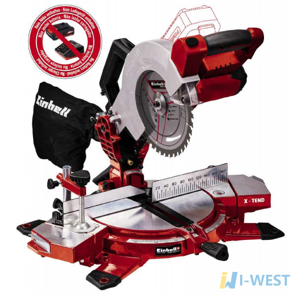 Пила торцовочная аккумуляторная TE-MS 18/210 Li-Solo Einhell (4300890) Пила торцовочная аккумуляторная TE-MS 18/210 Li-Solo Einhell (4300890)