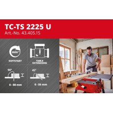 Пила циркулярна Einhell TC-TS 2225 U New (4340515) Пила циркулярна Einhell TC-TS 2225 U New (4340515)