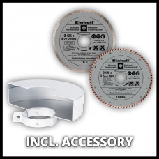 Кутова шліфувальна машина TE-AG 125 CE Kit Einhell (4430865)