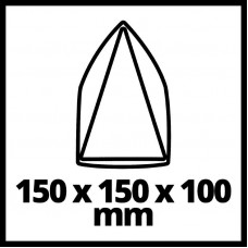 Дельташліфмашина Einhell TE-OS 18/150 Li Solo (4460708)
