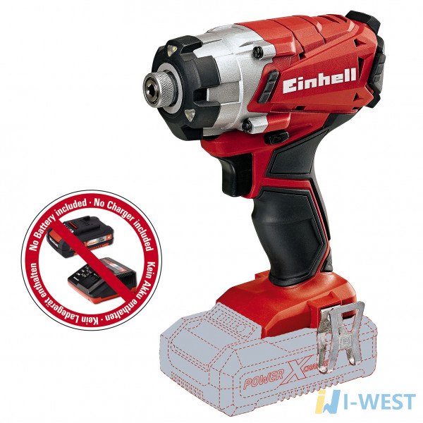 Викрутка ударна акумуляторна TE-CI 18 Li - Solo Einhell (4510023) Викрутка ударна акумуляторна TE-CI 18 Li - Solo Einhell (4510023)