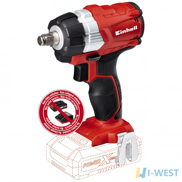 Гайкокрут ударный аккумуляторный TP-CW 18 Li BL - Solo (4510040) Einhell Гайкокрут ударный аккумуляторный TP-CW 18 Li BL - Solo (4510040) Einhell