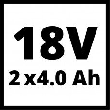 Акумулятор Einhell Power-X-Change Twinpack 4.0 Ah 18V (4511489) Акумулятор Einhell Power-X-Change Twinpack 4.0 Ah 18V (4511489)