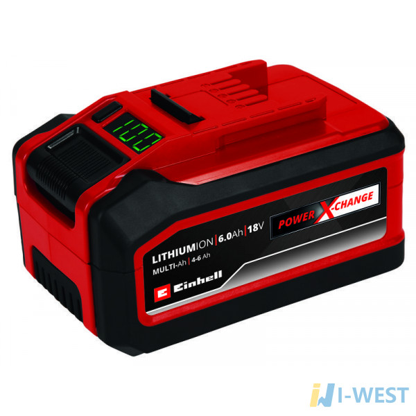 Аккумулятор Einhell Power-X-Change Plus 18V 4-6 Ah Multi-Ah (4511502) Аккумулятор Einhell Power-X-Change Plus 18V 4-6 Ah Multi-Ah (4511502)