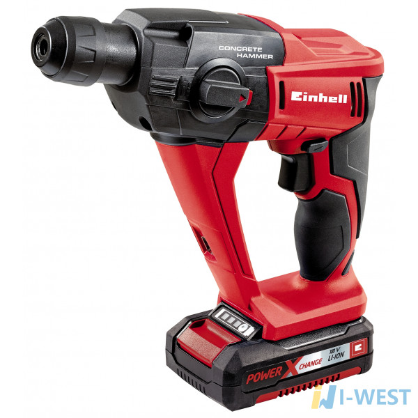 Перфоратор акумуляторний TE-HD 18 Li Kit Einhell (4513810) Перфоратор акумуляторний TE-HD 18 Li Kit Einhell (4513810)