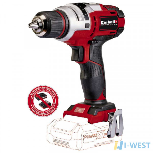 Шуруповерт акумуляторний TE-CD 18 Li E - Solo Einhell (4513870) Шуруповерт акумуляторний TE-CD 18 Li E - Solo Einhell (4513870)