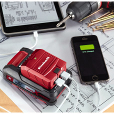 Аккумуляторная USB зарядное устройство TE-CP 18 Li USB-Solo Einhell (4514120) Аккумуляторная USB зарядное устройство TE-CP 18 Li USB-Solo Einhell (4514120)