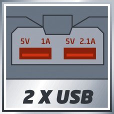 Акумуляторний USB зарядний пристрій TE-CP 18 Li USB-Solo Einhell (4514120)