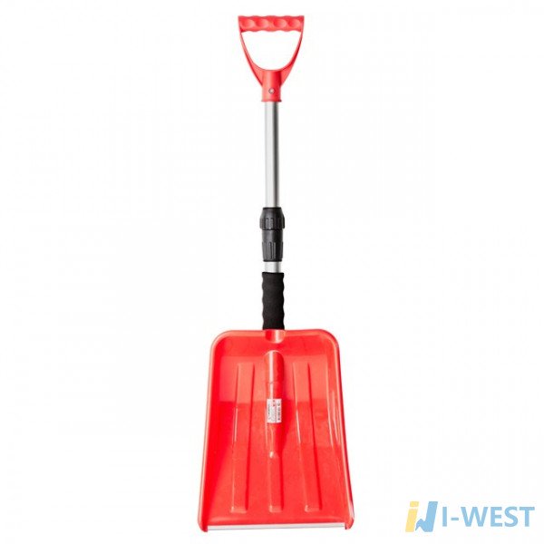 Лопата для снега автомобильная телескопическая 68-87см INTERTOOL AT-0132