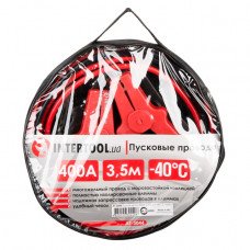Пускові проводу 400А, 3.5 м, до -40°C, чохол INTERTOOL AT-3044 Пускові проводу 400А, 3.5 м, до -40°C, чохол INTERTOOL AT-3044