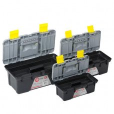 Комплект ящиків для інструменту 3шт (ВХ-0310 10"/ВХ-0312 12"/ВХ-0314 14") INTERTOOL BX-0303