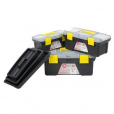Комплект ящиків для інструменту 3шт (ВХ-0310 10"/ВХ-0312 12"/ВХ-0314 14") INTERTOOL BX-0303