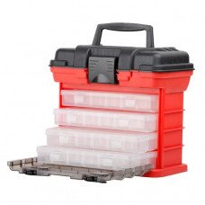 Органайзер для метизов с выдвижными секциями 11", 279*184*260 мм INTERTOOL BX-4020 Органайзер для метизов с выдвижными секциями 11", 279*184*260 мм INTERTOOL BX-4020