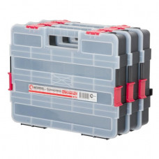 Пластиковий органайзер для інструментів 14,5" 375*280*67мм INTERTOOL BX-4021 Пластиковий органайзер для інструментів 14,5" 375*280*67мм INTERTOOL BX-4021