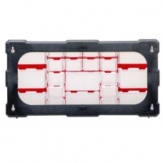 Органайзер 19,5" 495*255*160мм, 22 осередків. INTERTOOL BX-4023 Органайзер 19,5" 495*255*160мм, 22 осередків. INTERTOOL BX-4023