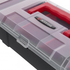 Органайзер 18", 7 ячеек, 6 съемных перегородок, 46х16.5х9.1см INTERTOOL BX-4042 Органайзер 18", 7 ячеек, 6 съемных перегородок, 46х16.5х9.1см INTERTOOL BX-4042