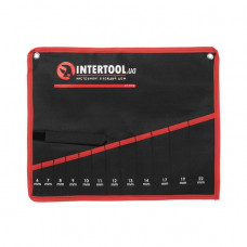 Чехол для гаечных ключей 12 карманов INTERTOOL BX-9012 Чехол для гаечных ключей 12 карманов INTERTOOL BX-9012