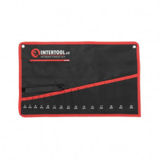 Чехол для гаечных ключей 15 карманов INTERTOOL BX-9015 Чехол для гаечных ключей 15 карманов INTERTOOL BX-9015