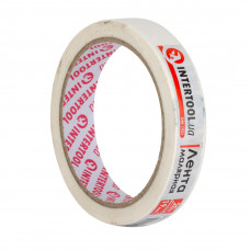 Стрічка малярна 19мм, 20м, біла INTERTOOL DM-1921 Стрічка малярна 19мм, 20м, біла INTERTOOL DM-1921