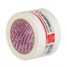 Стрічка малярна 72мм, 40м, біла INTERTOOL DM-7241