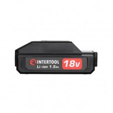 Акумулятор 18 В, літій-іон, 1.5 Ач, для шуруповерта DT-0315 INTERTOOL DT-0316