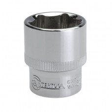 Головка шестигранна 1/2 ", 25мм * 38мм Cr-V INTERTOOL ET-0025 Головка шестигранна 1/2 ", 25мм * 38мм Cr-V INTERTOOL ET-0025