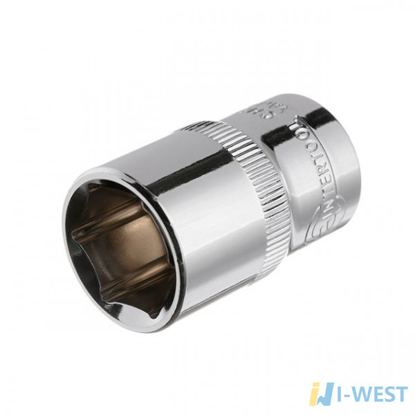 Головка шестигранна 3/8", 17мм, Cr-V. STORM INTERTOOL ET-0417