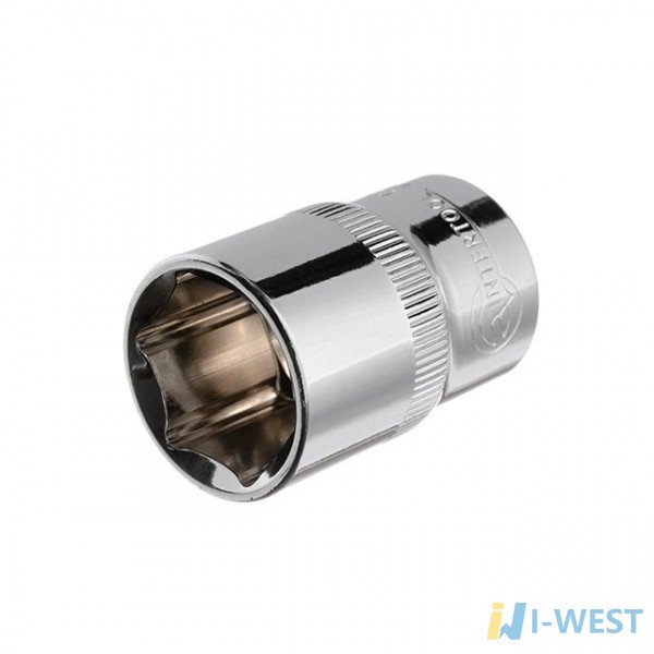Головка шестигранна 3/8", 19мм, Cr-V. STORM INTERTOOL ET-0419 Головка шестигранна 3/8", 19мм, Cr-V. STORM INTERTOOL ET-0419