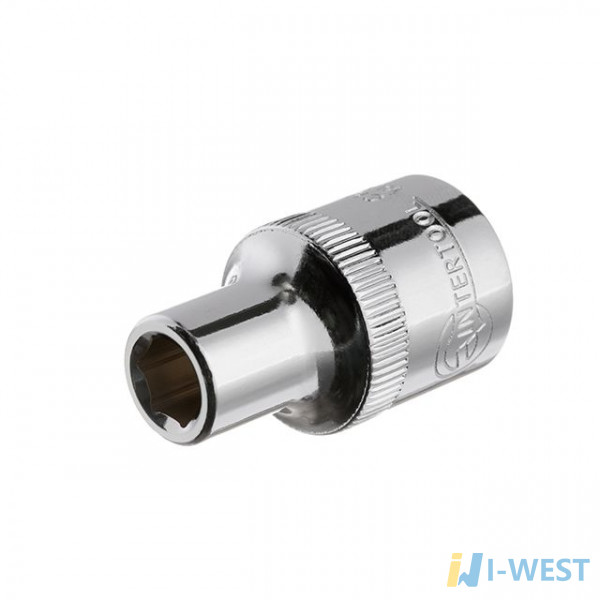 Головка шестигранна 1/4", 4мм, Cr-V. STORM INTERTOOL ET-0432 Головка шестигранна 1/4", 4мм, Cr-V. STORM INTERTOOL ET-0432