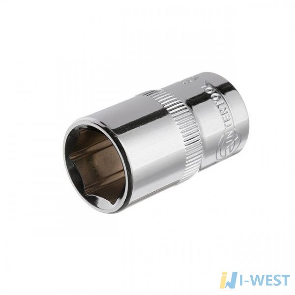 Головка шестигранна 1/4", 8мм, Cr-V. STORM INTERTOOL ET-0438