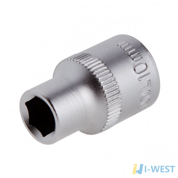 Головка шестигранна 1/2", 10мм*38мм. INTERTOOL ET-2010 Головка шестигранна 1/2", 10мм*38мм. INTERTOOL ET-2010