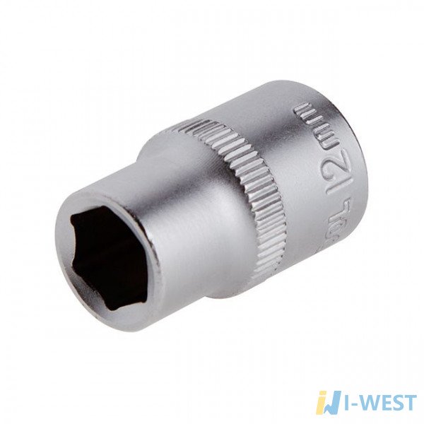 Головка шестигранная 1/2", 12мм*38мм INTERTOOL ET-2012 Головка шестигранная 1/2", 12мм*38мм INTERTOOL ET-2012