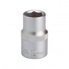 Головка шестигранна 1/2", 12мм*38мм. INTERTOOL ET-2012 Головка шестигранна 1/2", 12мм*38мм. INTERTOOL ET-2012