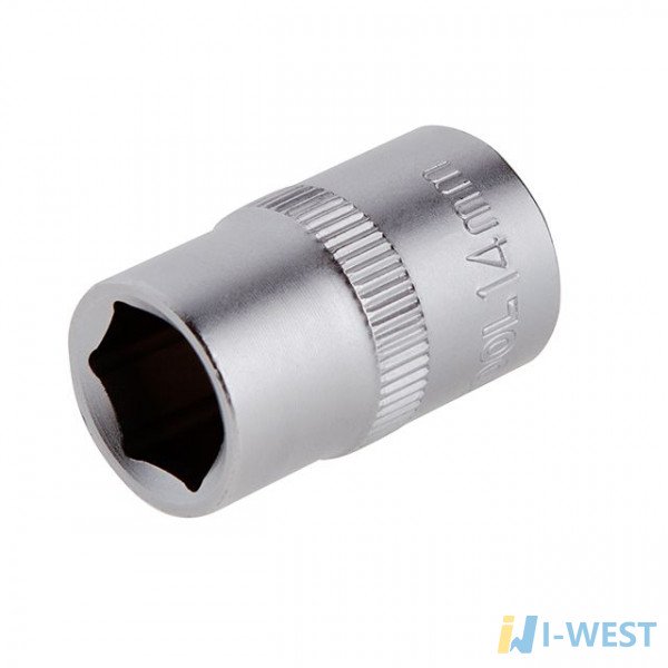 Головка шестигранна 1/2", 14мм*38мм. INTERTOOL ET-2014
