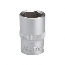 Головка шестигранна 1/2", 17мм*38мм. INTERTOOL ET-2017