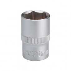 Головка шестигранная 1/2", 18мм*38мм INTERTOOL ET-2018 Головка шестигранная 1/2", 18мм*38мм INTERTOOL ET-2018