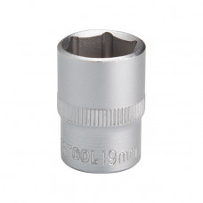 Головка шестигранная 1/2", 19мм*38мм INTERTOOL ET-2019