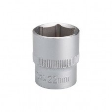 Головка шестигранна 1/2", 22мм*38мм. INTERTOOL ET-2022 Головка шестигранна 1/2", 22мм*38мм. INTERTOOL ET-2022
