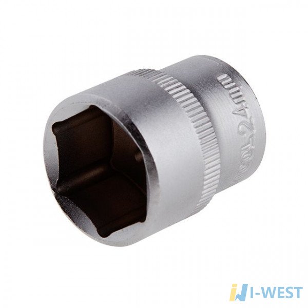 Головка шестигранная 1/2", 24мм*38мм INTERTOOL ET-2024 Головка шестигранная 1/2", 24мм*38мм INTERTOOL ET-2024