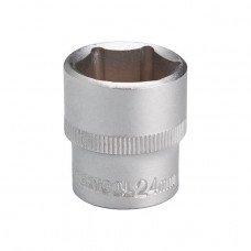 Головка шестигранна 1/2", 24мм*38мм. INTERTOOL ET-2024 Головка шестигранна 1/2", 24мм*38мм. INTERTOOL ET-2024