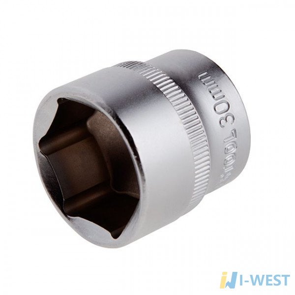 Головка шестигранна 1/2", 30мм*44мм. INTERTOOL ET-2030 Головка шестигранна 1/2", 30мм*44мм. INTERTOOL ET-2030