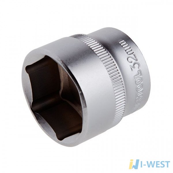 Головка шестигранная 1/2", 32мм*44мм INTERTOOL ET-2032 Головка шестигранная 1/2", 32мм*44мм INTERTOOL ET-2032