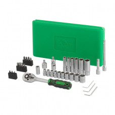 Набір інструментів 36шт , 1/4 " INTERTOOL ET - 6036SP (ET-6036SP) Набір інструментів 36шт , 1/4 " INTERTOOL ET - 6036SP (ET-6036SP)