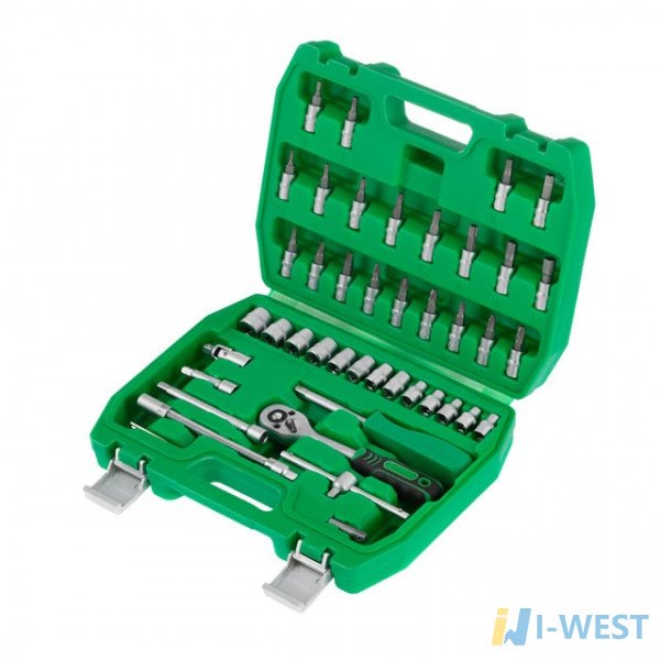 Набор инструментов 46шт, 1/4" INTERTOOL ET-6046SP Набор инструментов 46шт, 1/4" INTERTOOL ET-6046SP