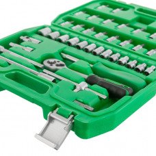 Набор инструментов 46шт, 1/4" INTERTOOL ET-6046SP Набор инструментов 46шт, 1/4" INTERTOOL ET-6046SP