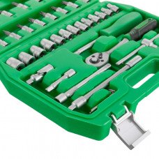 Набор инструментов 46шт, 1/4" INTERTOOL ET-6046SP Набор инструментов 46шт, 1/4" INTERTOOL ET-6046SP