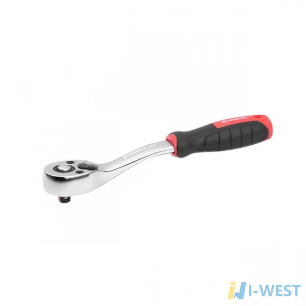 Рукоятка з храповим механізмом на 72 зуба 1/4", Cr-V STORM INTERTOOL ET-8001 Рукоятка з храповим механізмом на 72 зуба 1/4", Cr-V STORM INTERTOOL ET-8001