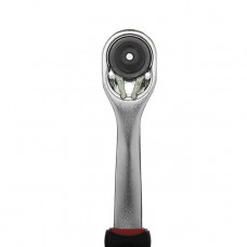 Рукоятка з храповим механізмом на 72 зуба 1/4", Cr-V STORM INTERTOOL ET-8001 Рукоятка з храповим механізмом на 72 зуба 1/4", Cr-V STORM INTERTOOL ET-8001