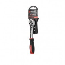 Рукоятка с храповым механизмом на 72 зуба 1/4", Cr-V STORM INTERTOOL ET-8001